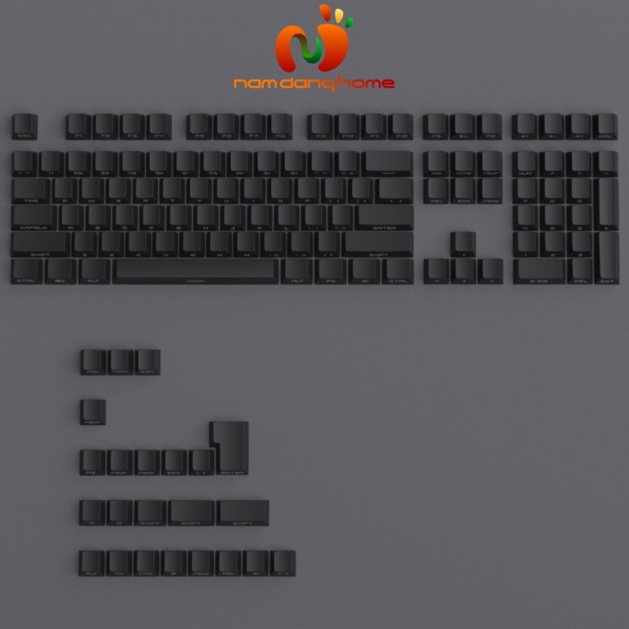 Keycap OEM Chất Liệu Nhựa ABS - Keycap Profile OEM 131 Nút Phát Sáng