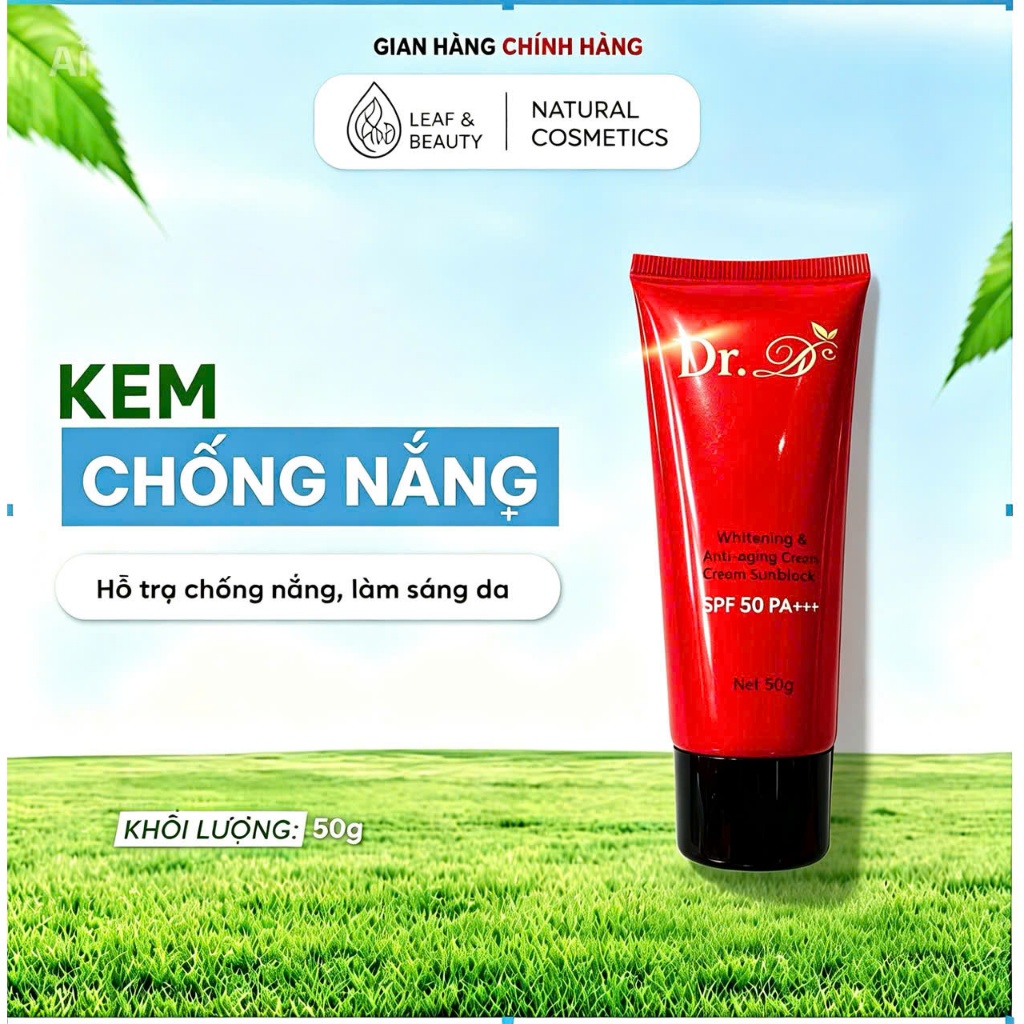 [Dr.D’s Formula]Kem chống nắng kèm dưỡng trắng da