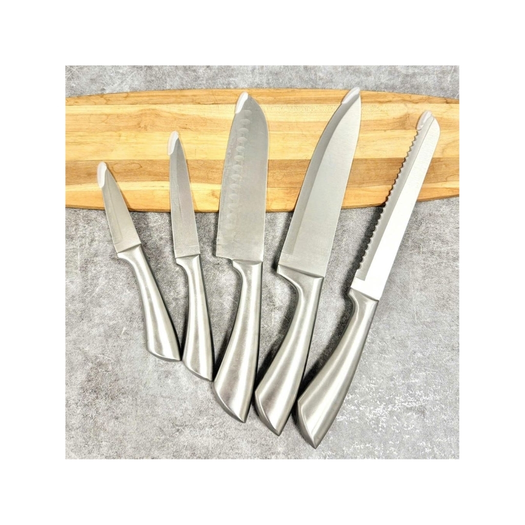 BỘ 5 DAO LÀM BẾP CAO CẤP KNIFE CHEF – THÉP 3CR13 KHÔNG GỈ CHỐNG DÍNH