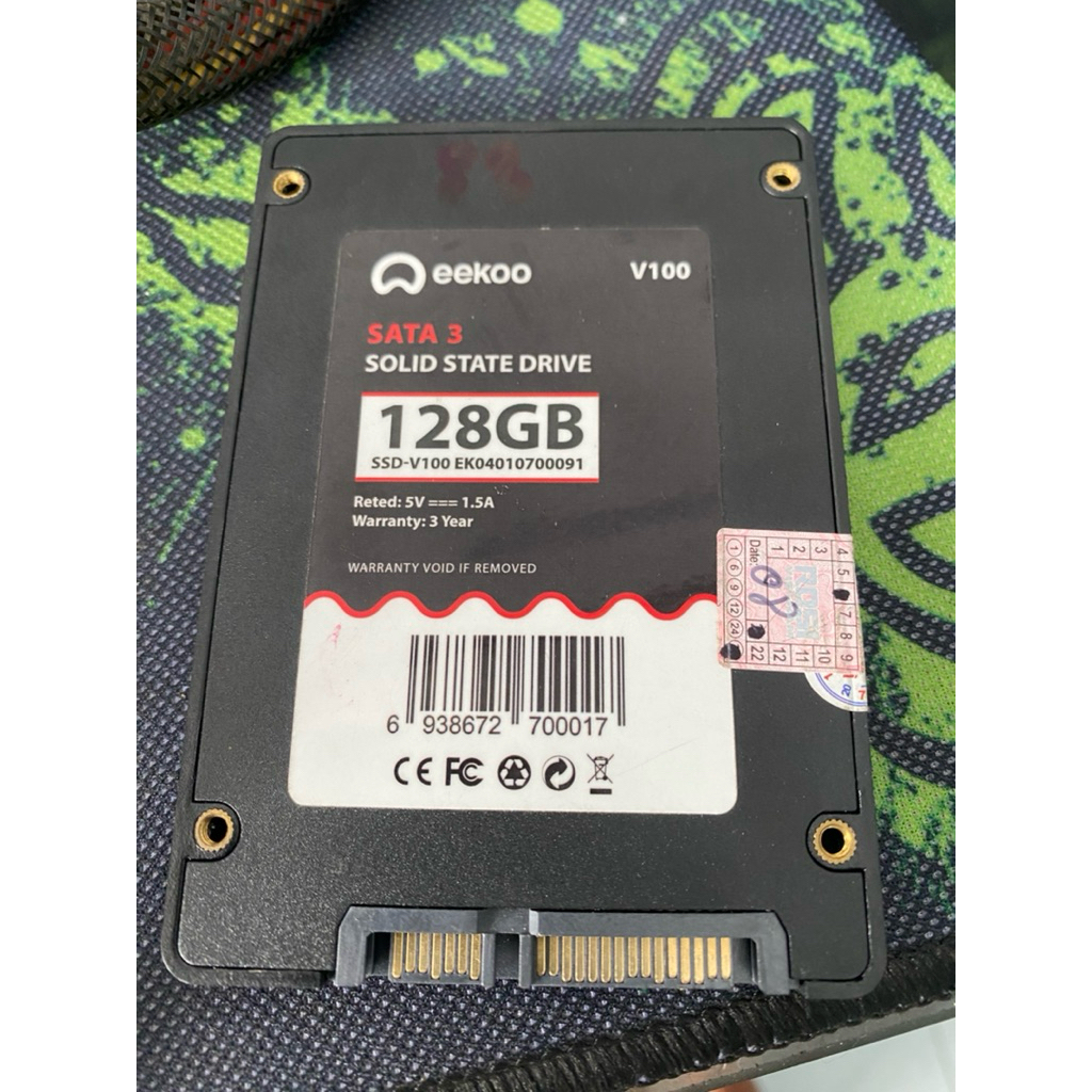 Ổ ssd eekoo 128gb sức khoẻ 88%