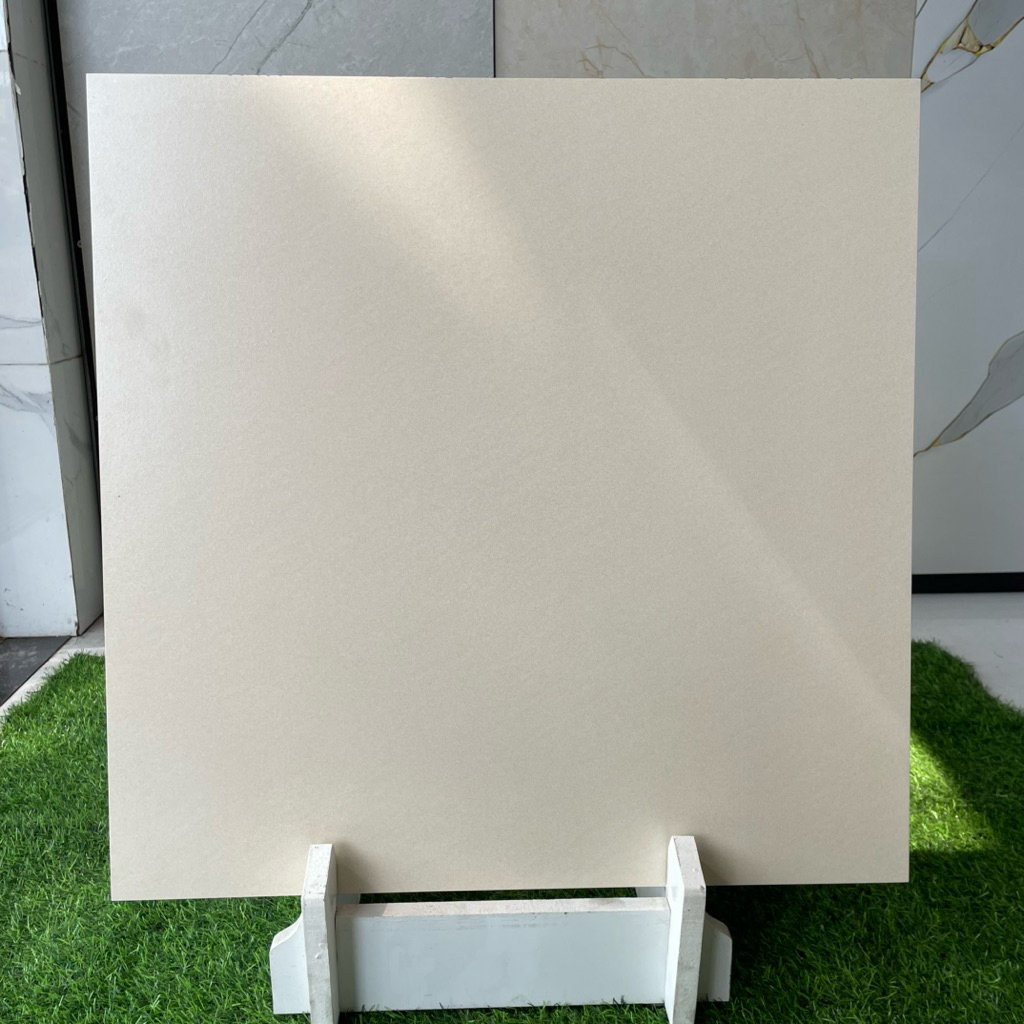 gạch 60x60 vàng kem men matt - xương đá- freeship- VG