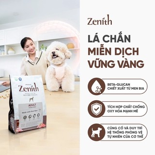 [Bịch 3kg - Phiên bản mới] Thức Ăn Hạt Mềm Zenith Original Cho Chó Zenith Dog 3Kg  cho Chó Trưởng Thành, Chó con