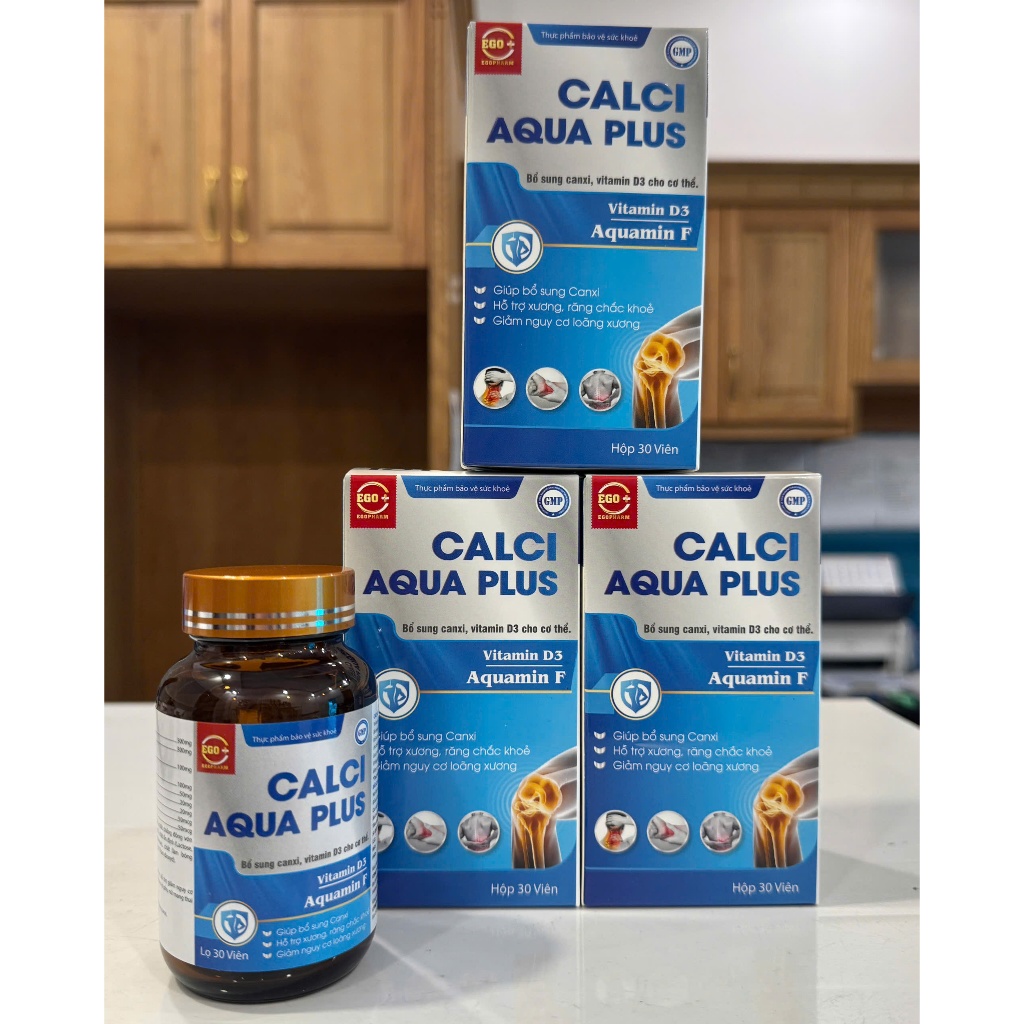 CALCI AQUA PLUS - giúp bổ sung Canxi, giảm nguy cơ loãng xương