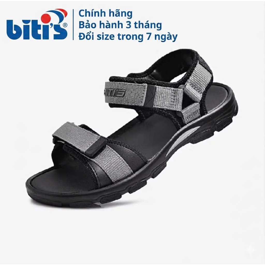 Sandal Nam Biti's BPB000200 Chính Hãng - Dép Quai Hậu Học Sinh Đế PU Siêu Bền Chống Trượt.