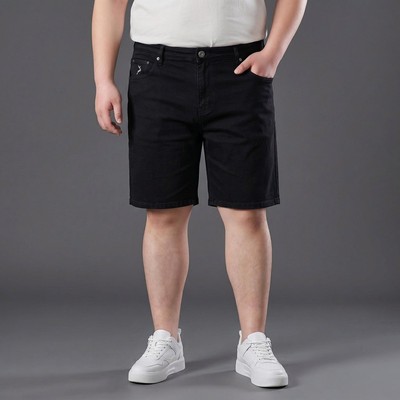 Quần Sooc Jean Big Size Nam 80-140kg AKYOO - Chất Jean Mền Mại Co Giãn 04 Chiều Size Đại Cho BigSize Việt SJ D TRON