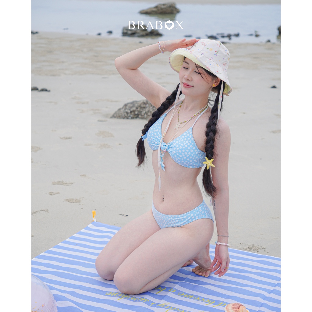 Bikini 3 mảnh kèm váy MINTY DAISY BRABOX BIKI54 | BigBuy360 - bigbuy360.vn
