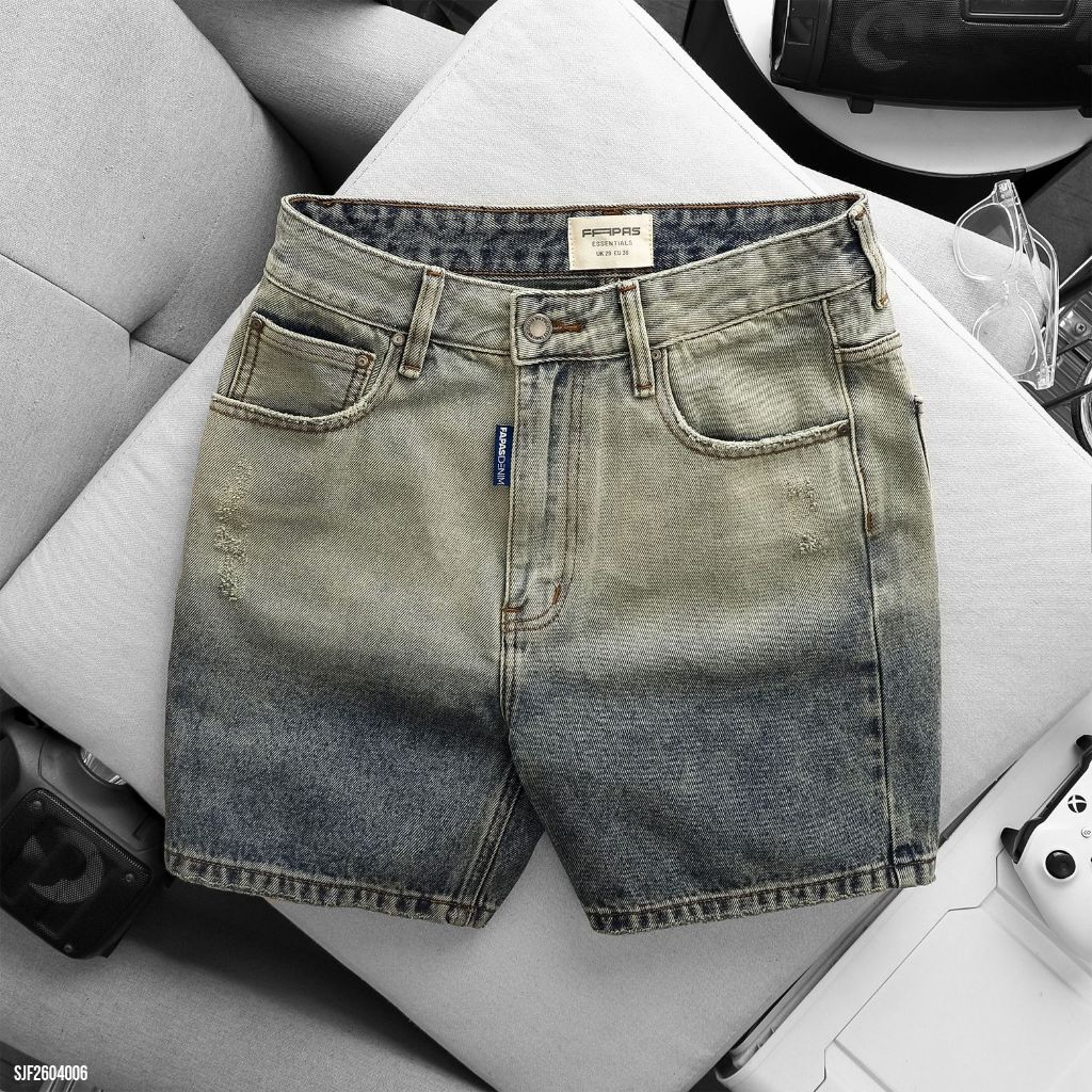JANSHOP Quần Shorts Jean Relaxed Growing SS2, Chất Vải Denim Co Giãn Nhẹ, Form Thoải Mái, Cá Tính Nă