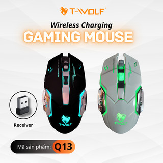 Chuột Không Dây Mouse Không Dây Gaming T-Wolf Q13 (BH 6 Tháng) SPTECH COMPUTER