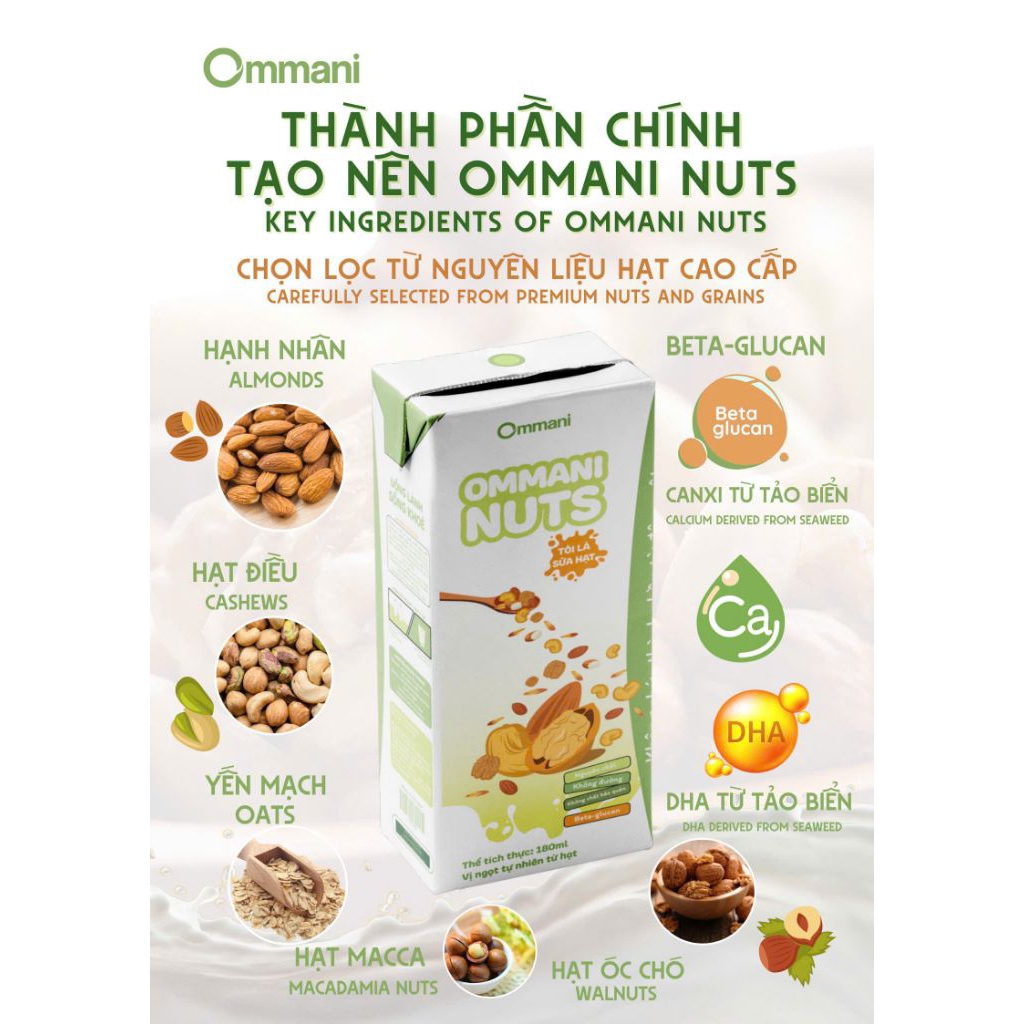 sữa hạt Ommani