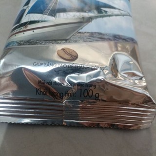 (Bịch 100g)Cà phê rang xay Trung Nguyên bịch 100g