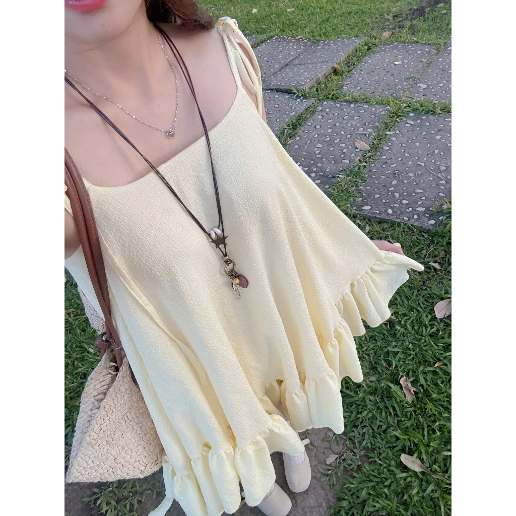 Áo JJ TOP Babydoll Mùa Hè, Áo Đi Biển Form Giấu Quần (Không Kèm Quần Bảo Hộ) | BigBuy360 - bigbuy360.vn