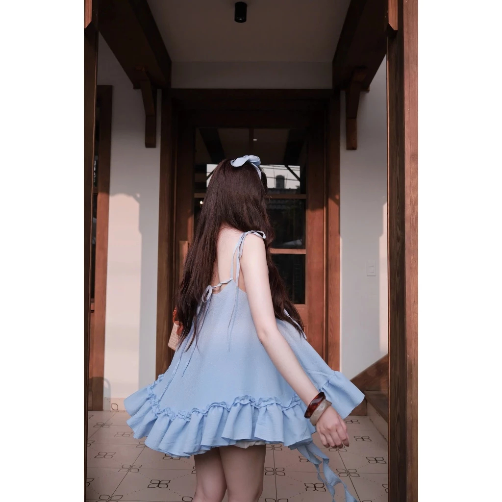 Áo JJ TOP Babydoll Mùa Hè, Áo Đi Biển Form Giấu Quần (Không Kèm Quần Bảo Hộ) | BigBuy360 - bigbuy360.vn