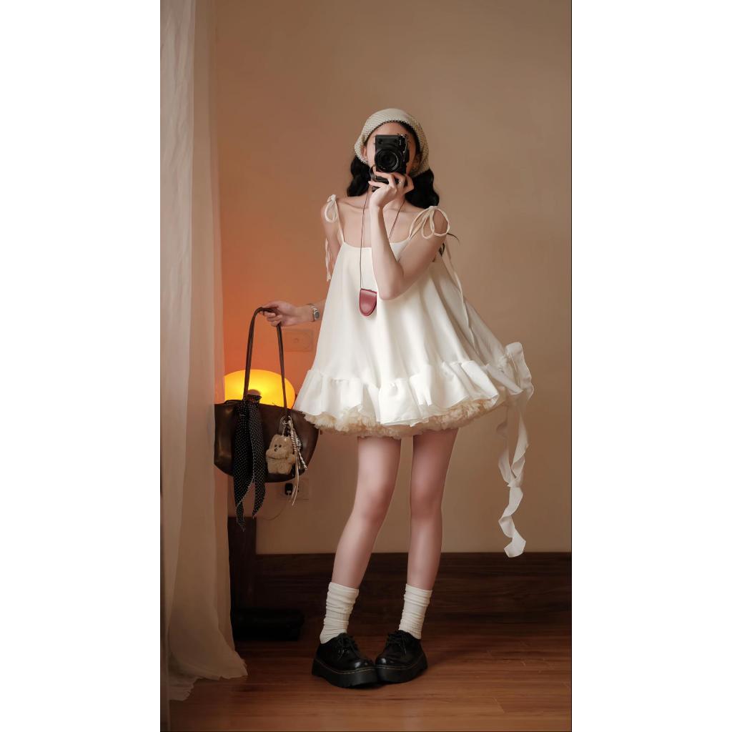 Áo JJ TOP Babydoll Mùa Hè, Áo Đi Biển Form Giấu Quần (Không Kèm Quần Bảo Hộ) | BigBuy360 - bigbuy360.vn