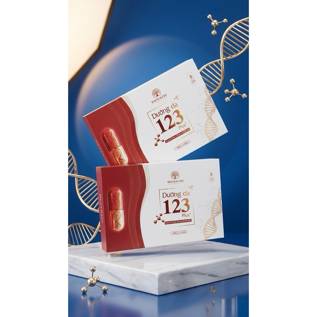 sét serum 123 Duyên Thị phục hồi da sau tổn thương