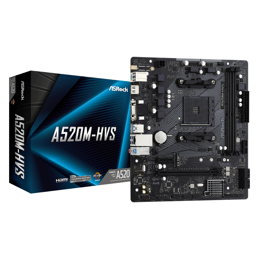 Mainboard Asrock A520M - HVS DDR4