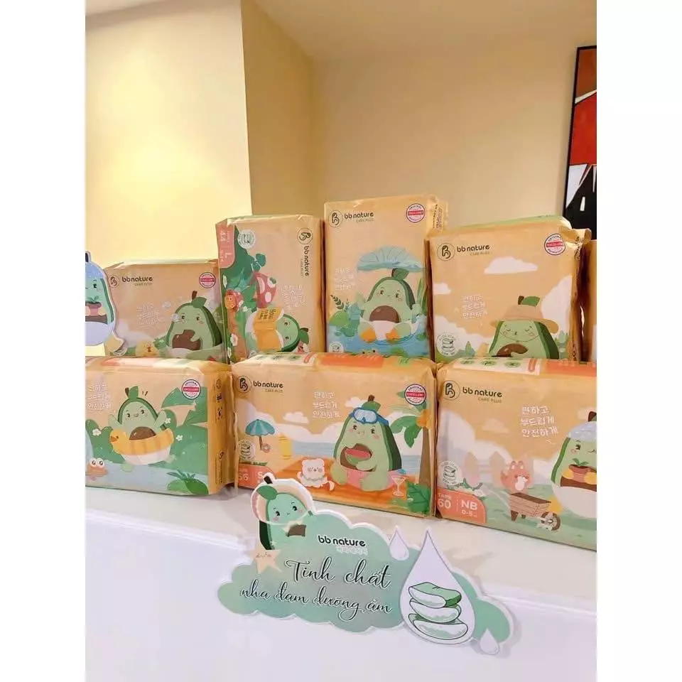 [ MIẾNG DÙNG THỬ TÁCH BỊCH ] 1 GÓI 2 MIẾNG BỈM BB NATURE CARE PLUS DÁN/QUẦN ĐỦ SIZE TỪ M ĐẾN 4XL