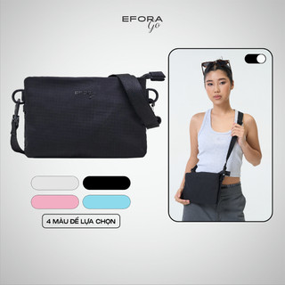 Túi xách đeo chéo EFORA Go 4-EG-8797-BL vải Ripstop màu đen