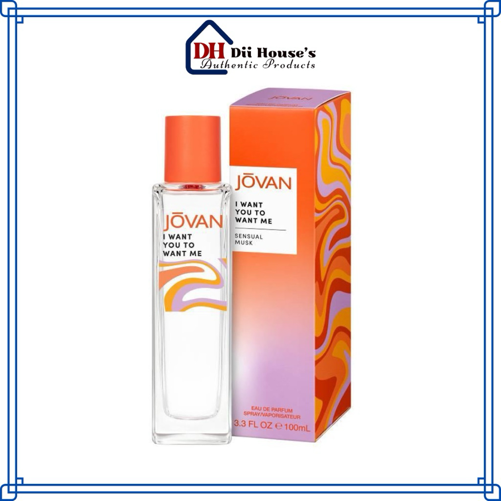 Nước hoa nữ Jovan I Want You To Want Me Sensual Musk EDP 100ml - diihouses.