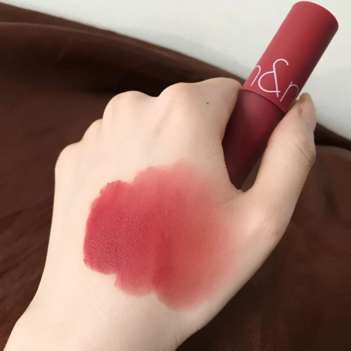 Son Zero 14 Đỏ Hồng Đất. Son zero Velvet Tint #14 Pecan Tarte - Đỏ Hồng Đất