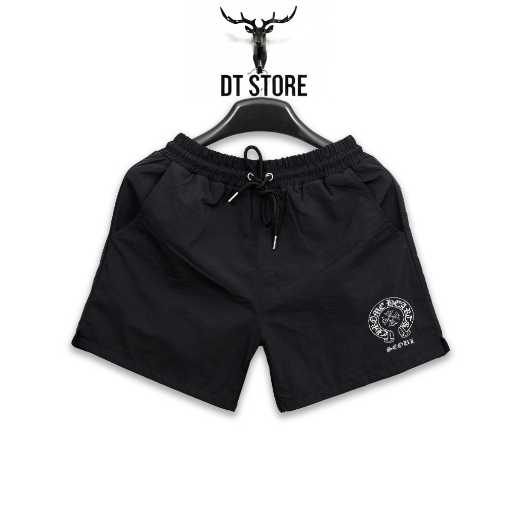 QUẦN SHORT CHROME HEARTS SEOUL LOGO - DT STORE - SHCH003