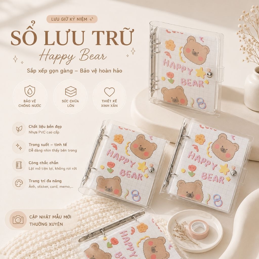 📒 𝐒𝐎̂̉ 𝐋𝐔̛𝐔 𝐓𝐑𝐔̛̃ 𝐇𝐀𝐏𝐏𝐘 𝐁𝐄𝐀𝐑 – 𝐒𝐎̂̉ 𝐃𝐄̂̉ 𝐒𝐓𝐈𝐂𝐊𝐄𝐑, 𝐏𝐎𝐋𝐀𝐑𝐎𝐈𝐃, 𝐂𝐀𝐑𝐃