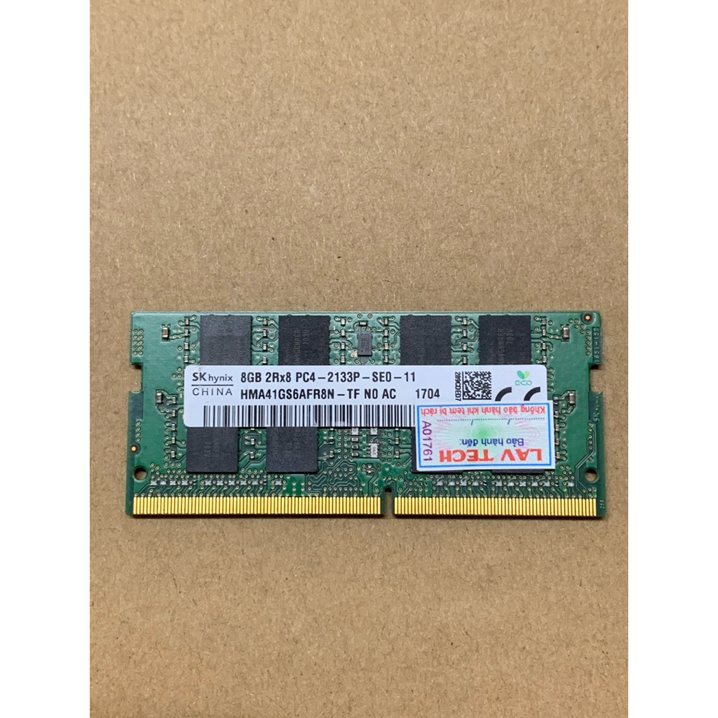 Ram Laptop DDR4 8GB Bus 2133P 2400T 2666V 3200 ( Hàng zin tháo máy) 8GB PC4 2133 2400 2666 3200