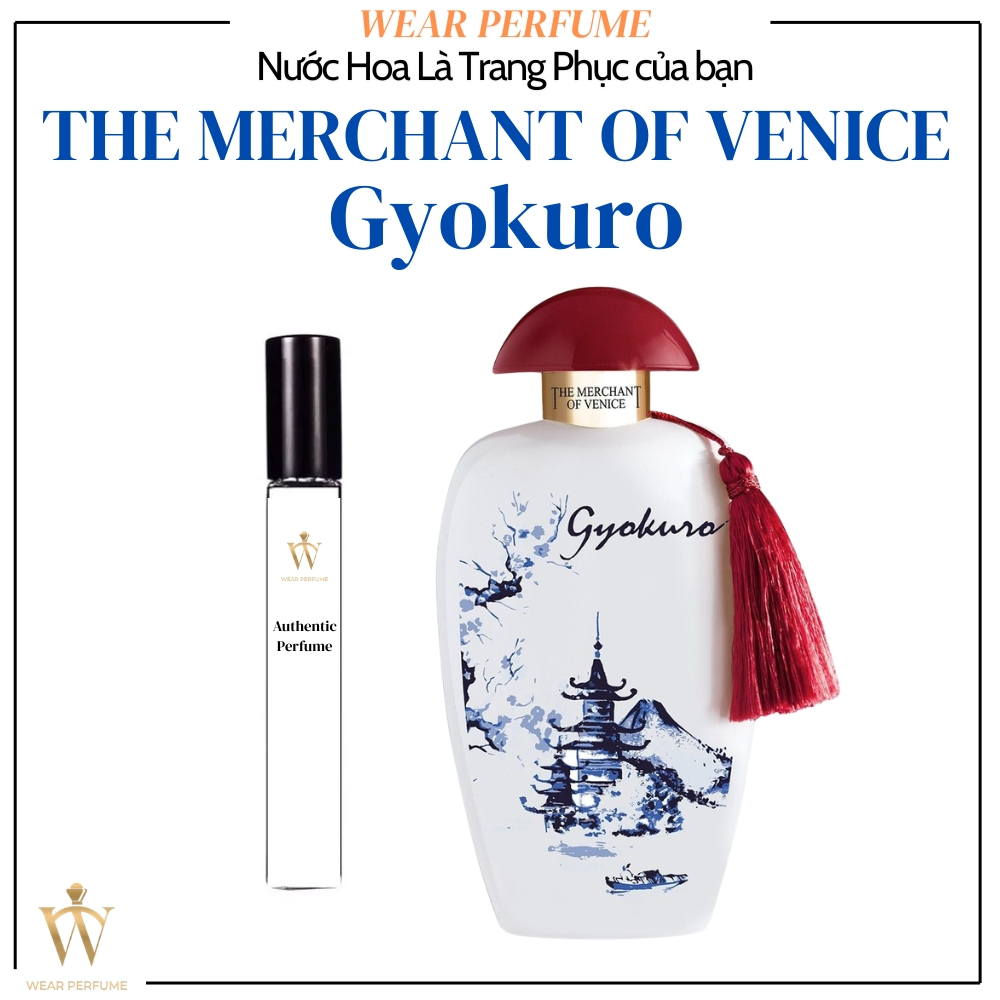 [Mẫu thử] - 10ML Nước hoa Unisex The Merchent of Venice Gyokuro  EDP - Wear Perfume