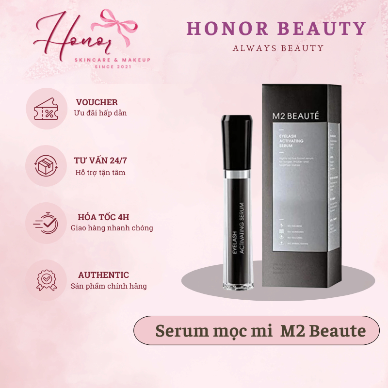 Tinh chất dưỡng mọc mi M2 Beaute Eyelash Activating Serum Hornor Beauty