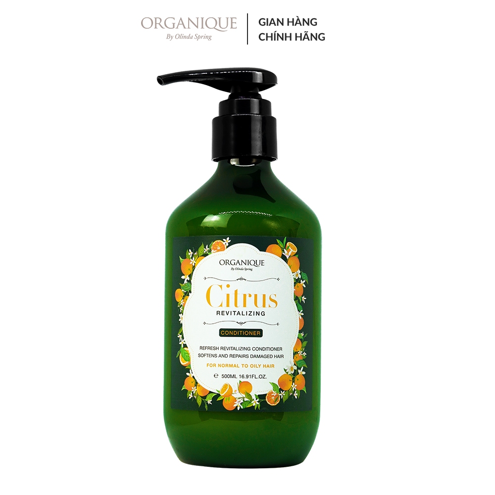 Dầu Xả Phục Hồi Tóc Citrus Organique Organique Citrus Revitalizing Conditioner Ladies 500ml
