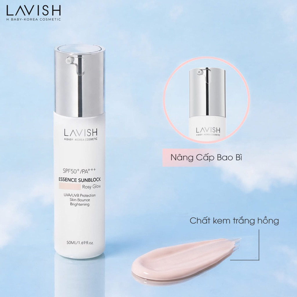[HÀNG CHÍNH HÃNG] Kem Chống Nắng Nâng Tone Lavish 50ml