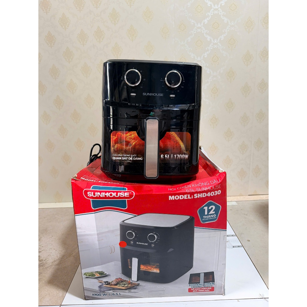 Nồi Chiên Không Dầu 6.5L Sunhouse SHD4030
