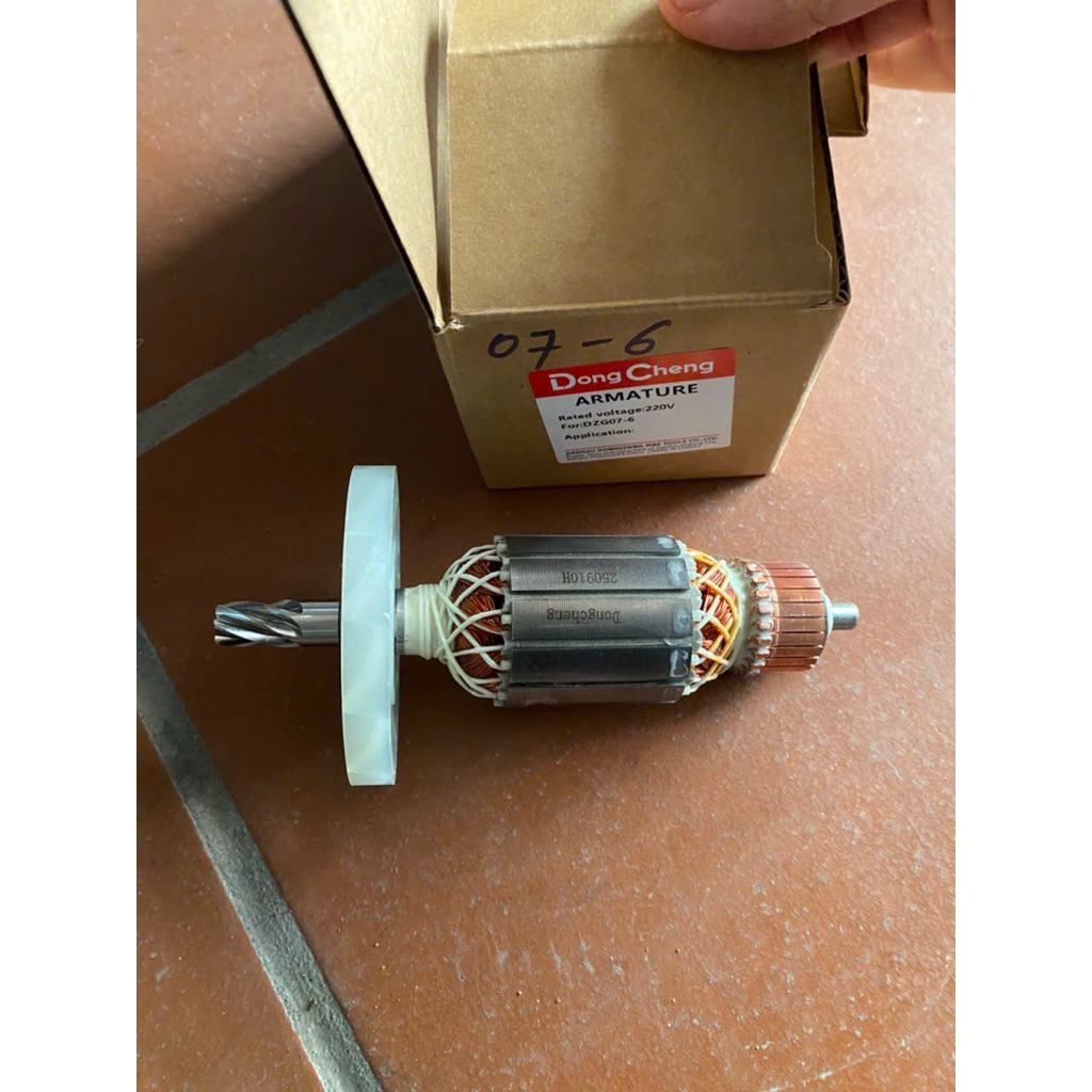 Rotor máy đục DZG07-6 (6R) DongCheng/ AZG07-6 DCA