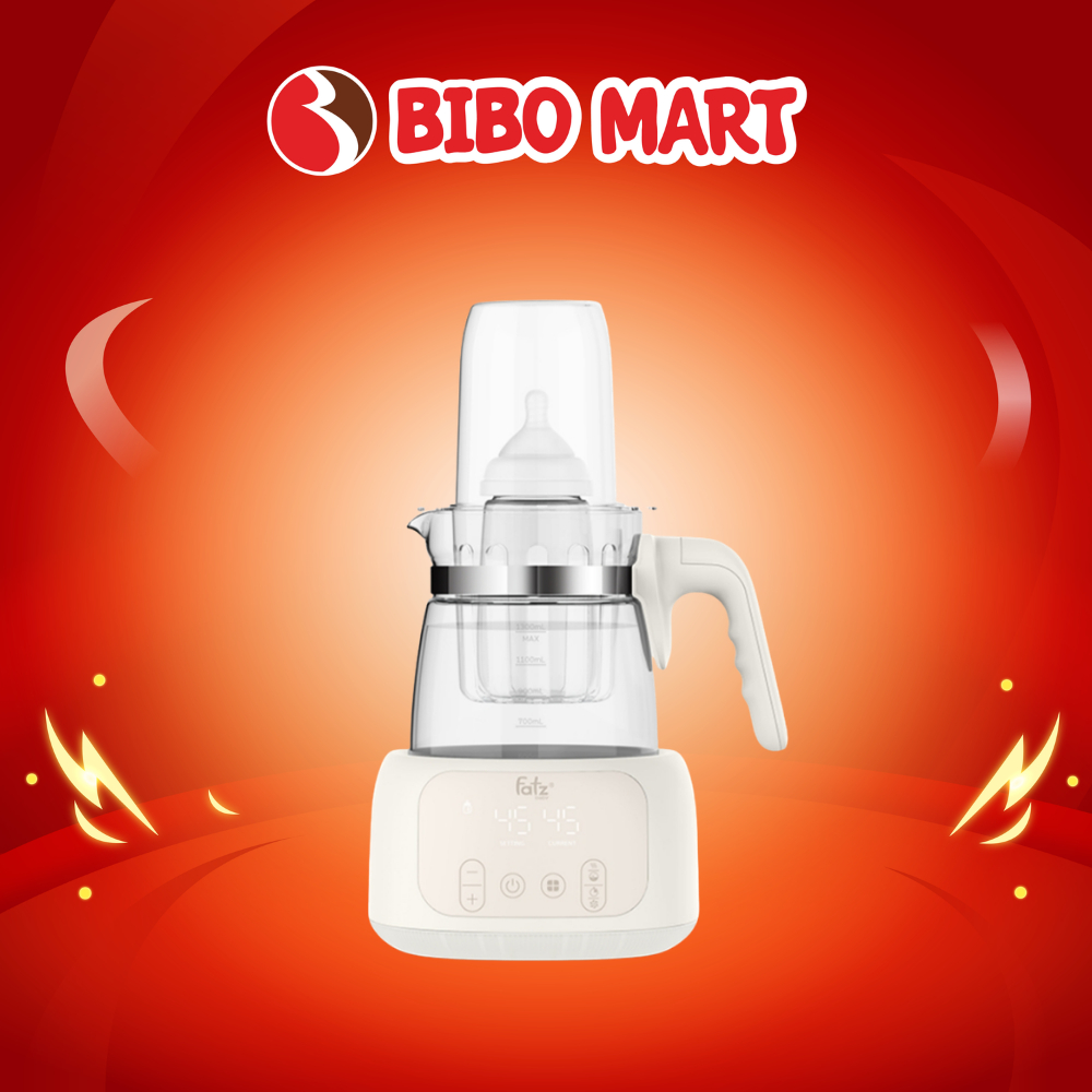 [MALL] Máy Đun Và Hâm Nước Pha Sữa Điện Tử Fatz Quick 16 Plus 1.3L Có Điều Khiển Từ Xa - Bibo Mart