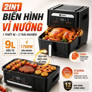 Nồi chiên không dầu Mishio
