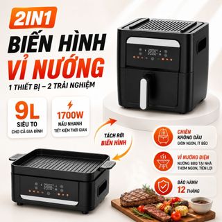 Nồi chiên không dầu Mishio