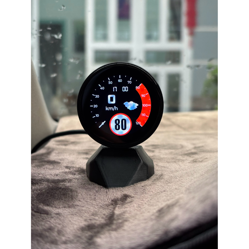 HUD MINI V2 - Màn hình Mini Cảnh báo giao thông cho Ô tô