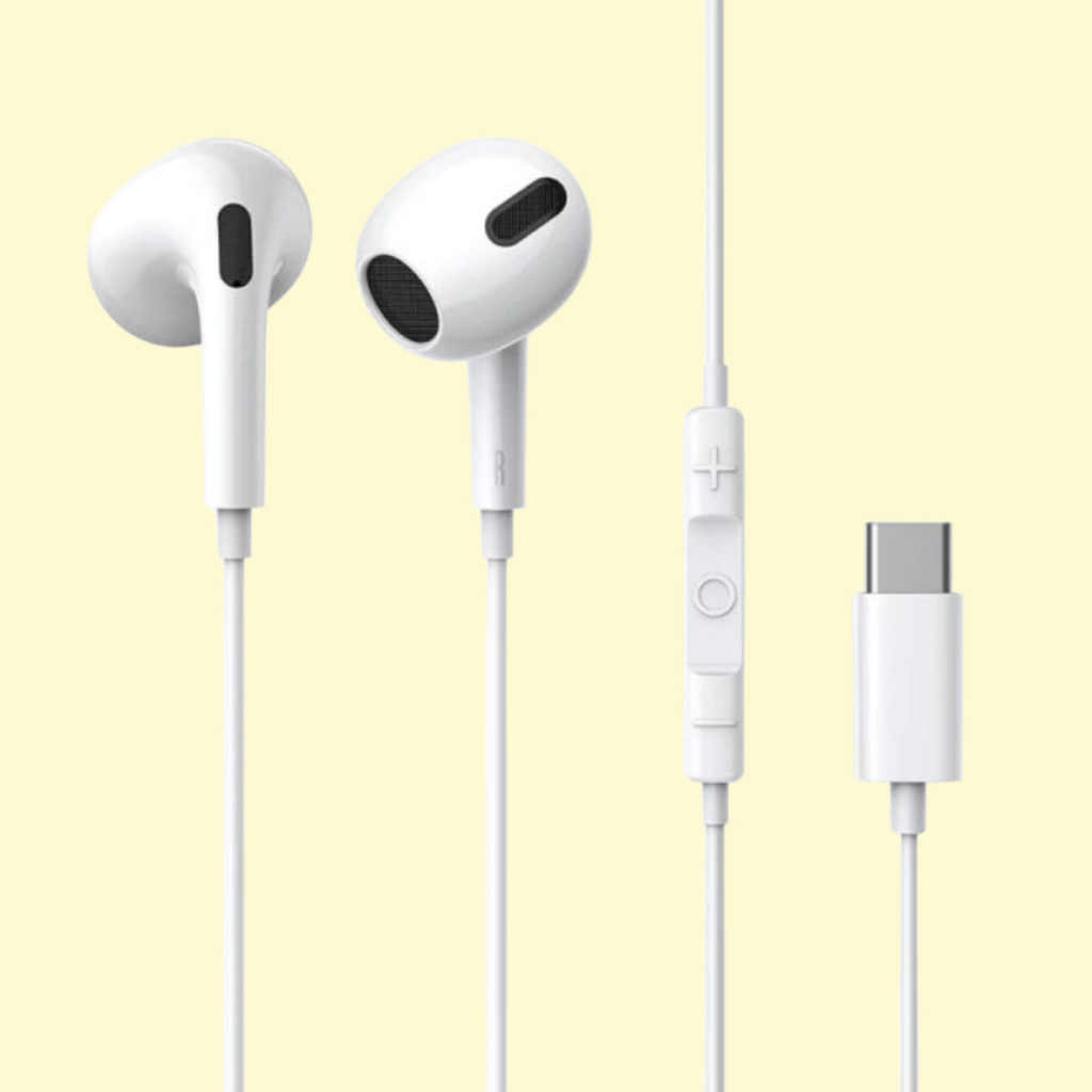 Tai nghe có dây chân cắm Type C Baseus encok lateral in-ear wired earphone C17