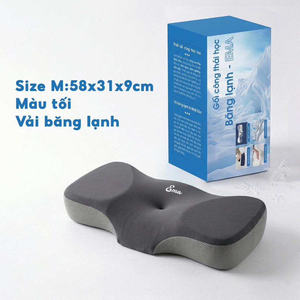 Vỏ gối thay thế, vỏ gối lẻ của gối công thái học EMA - Chỉ mua khi đã có gối | BigBuy360 - bigbuy360.vn