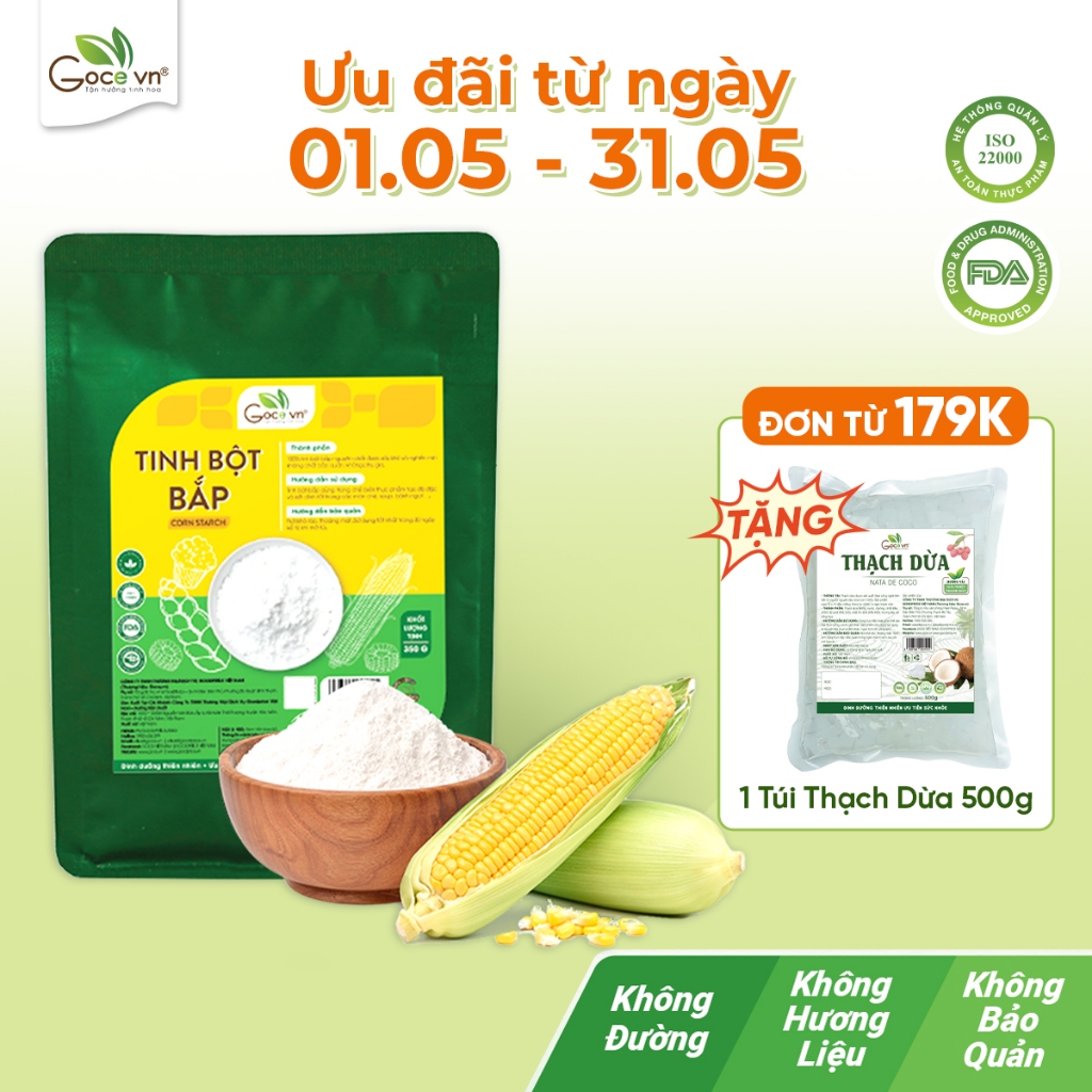 Tinh bột bắp (Tinh bột ngô) Goce - 350g