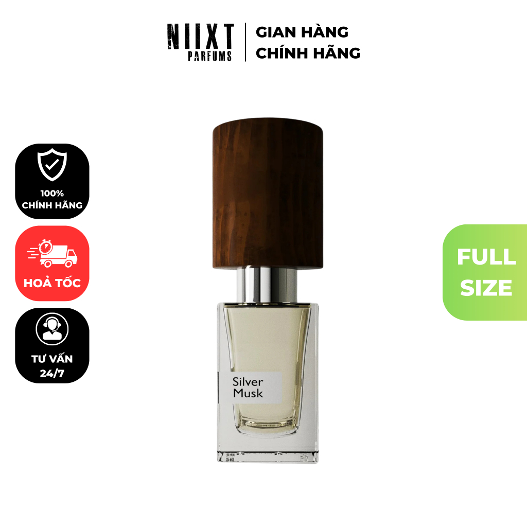 [Chính hãng] Nước hoa Silver Musk - Nasomatto | FULL 30ml