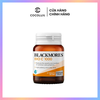 Viên uống Blackmores bổ sung vitamin C cho cơ thể (Hộp 31 viên)