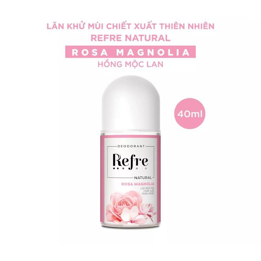 Lăn khử mùi Refre natural 40ml