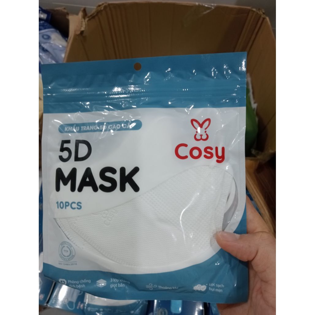 100c Khẩu trang 5D Cosy chính hãng - mask/phụ kiện