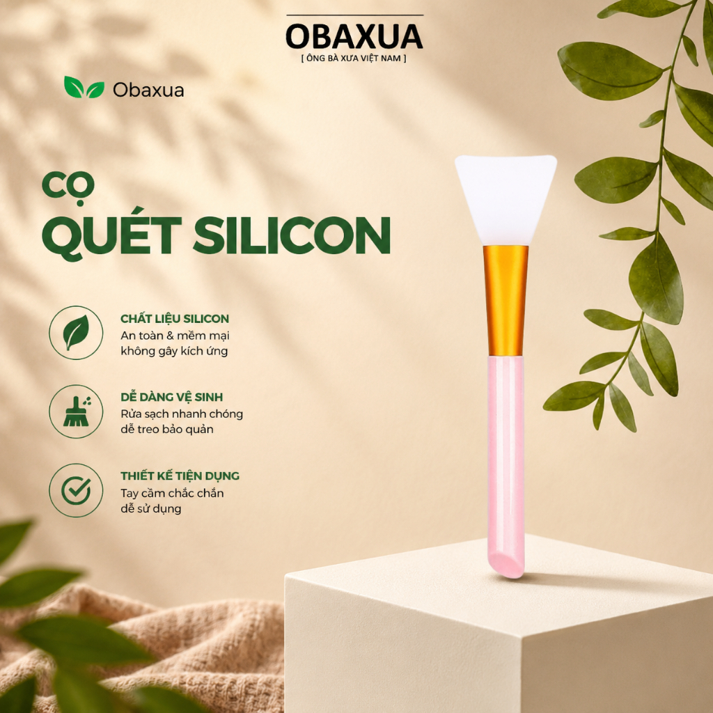 Cọ Quét Mặt Nạ OBAXUA – Giao Màu Ngẫu Nhiên