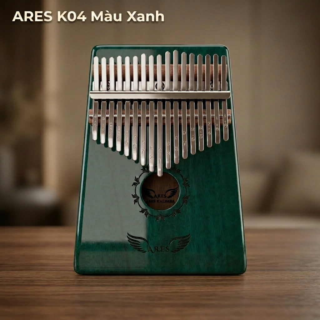 (TẶNG KHÓA KALIMBA ONLINE) Đàn Kalimba ARES nhập khẩu cực đẹp