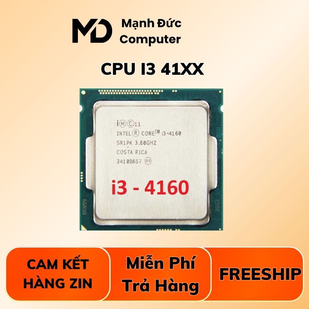 CPU Intel core i3 4150 | i3 4160 | i3 4170 | i3 4130 Hàng Bóc Máy đẹp