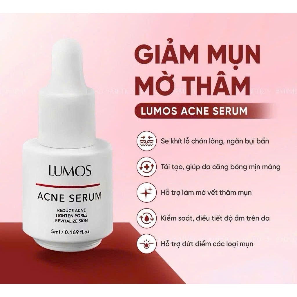 SERUM LUMOS ACNE GIẢM MỤN MỜ THÂM