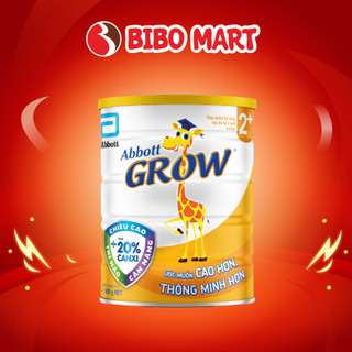 [MALL] Sữa Abbott Grow 2+ 800g/850g Hương Vani Cho Bé (2Y+) Cung Cấp Vitamin D - Bibo Mart