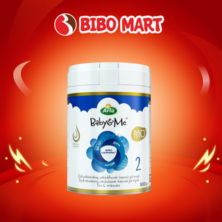 [MALL] Sữa Bột Arla Baby & Me HMO Organic Số 2 Tăng Miễn Dịch Phát Triển Toàn Diện Cho Bé 800g