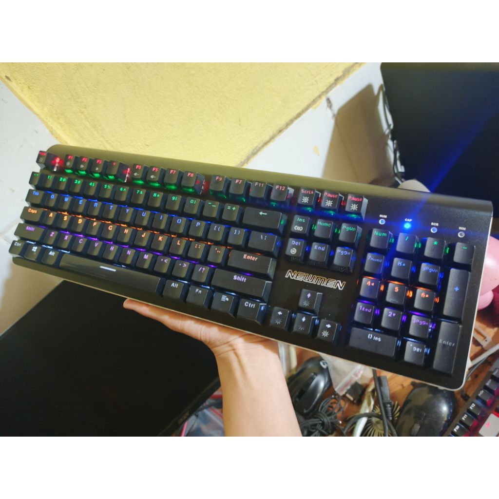 Bàn Phím Cơ Gaming Newmen GM390 ( Hàng cũ thu nét bảo hành 3 tháng)